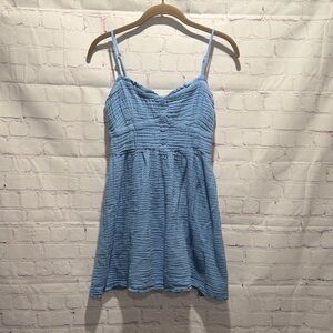Aeropostale Light Blue Spaghetti strap Mini Dress Woman’s Size Medium